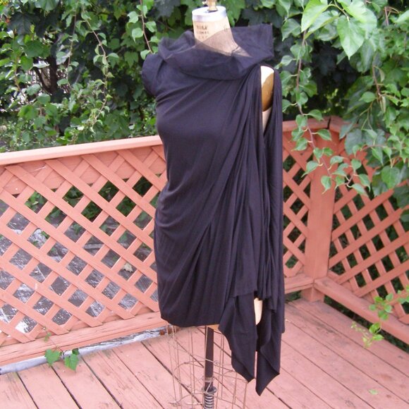 NEW RARE size 6 Rick Owens Asymmetrical dress - Picture 2 of 14